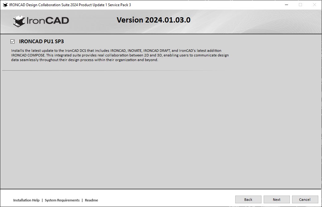 Télécharger IronCAD en anglais